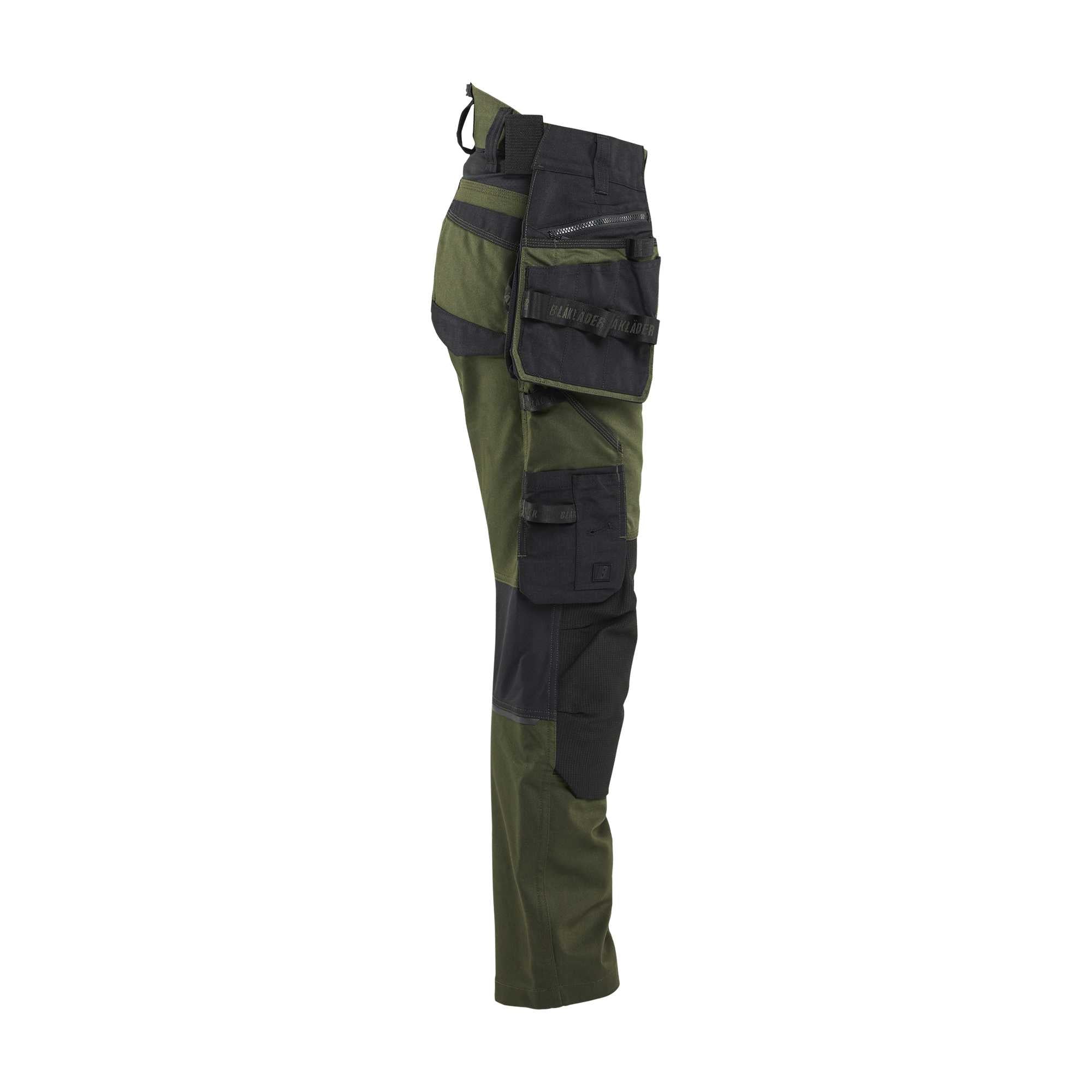 BLAKLADER 71701149 | STRIKER Women's Craftsman Trousers with Stretch Work Trousers Women - Cordura Denim